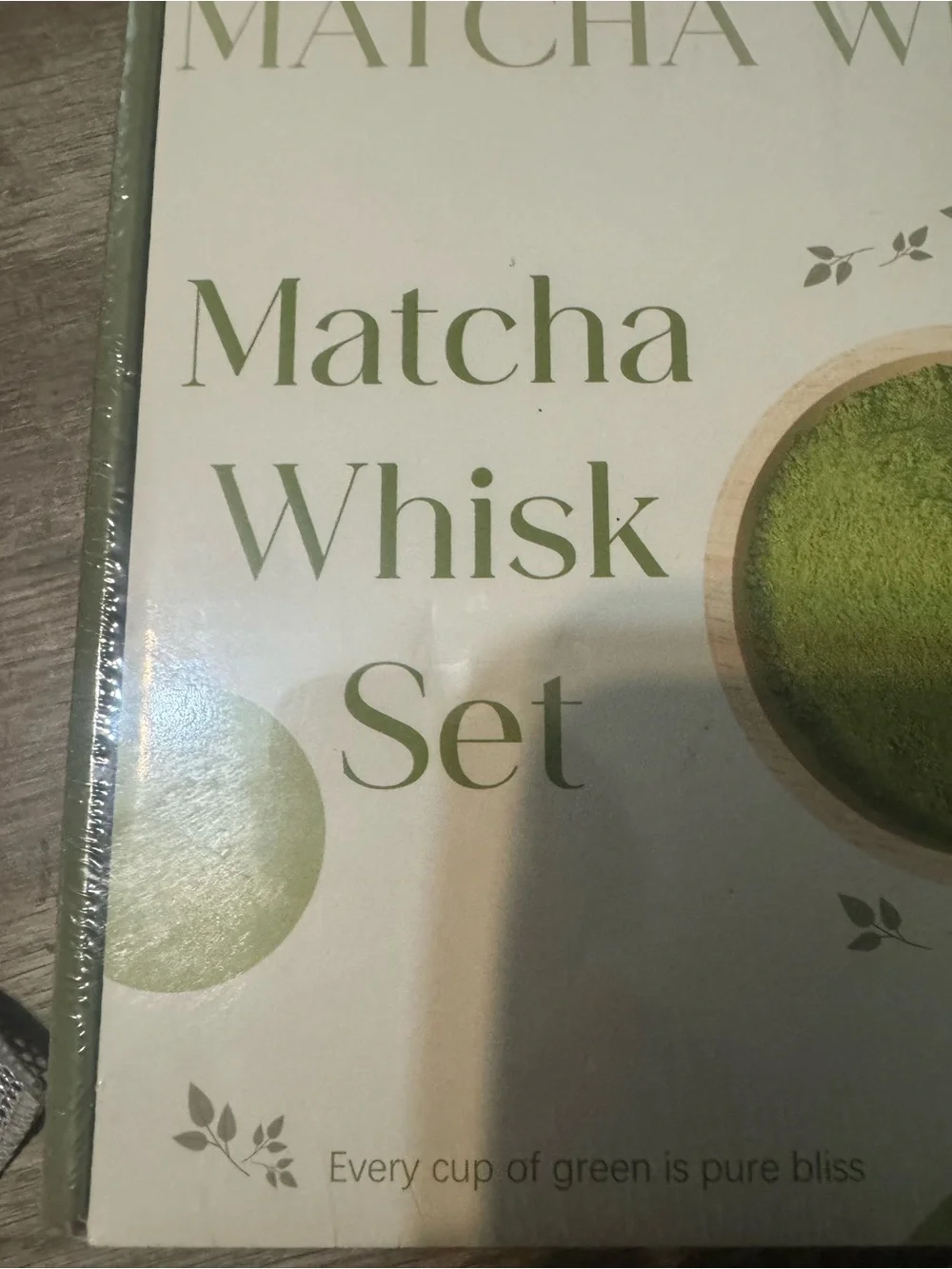 Matcha Whisk Set - Natural Bamboo (Green)